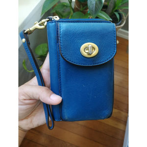 Coach wristlet wallets for women